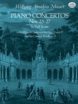 cover image of Piano Concertos Nos. 23-27 in Full Score